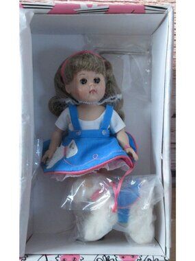 Vogue GINNY Sparky Skirt #9HP106 Doll With Dog Puppy On Leash